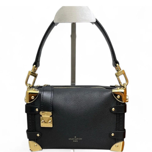 Louis Vuitton Side Trunk Pm Calfskin Black