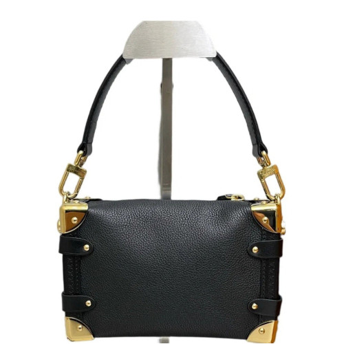 Louis Vuitton Side Trunk Pm Calfskin Black