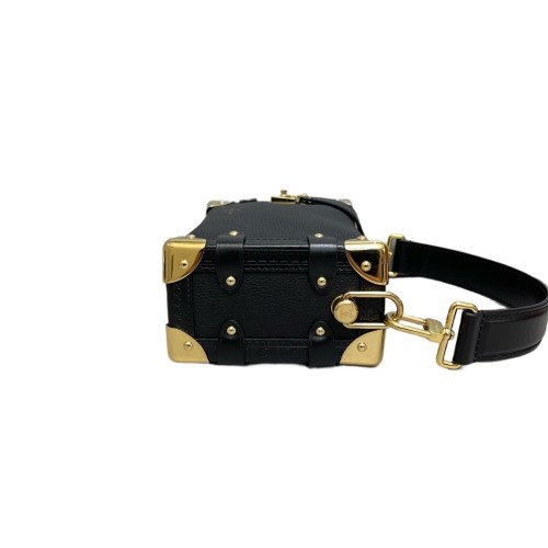 Louis Vuitton Side Trunk Pm Calfskin Black