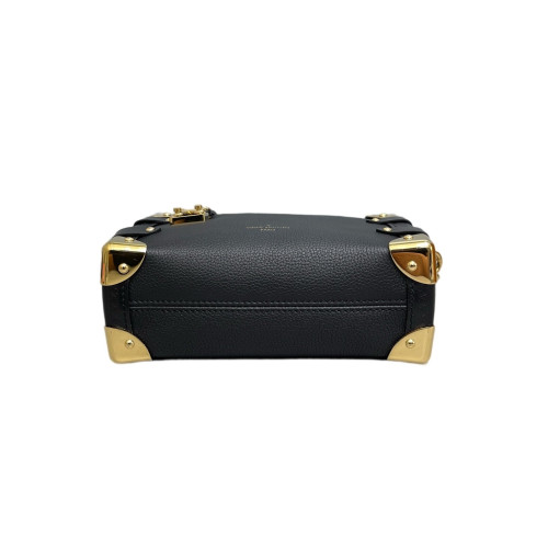 Louis Vuitton Side Trunk Pm Calfskin Black