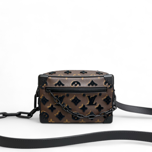 Louis Vuitton Mini Soft Trunk Monogram Brown Black