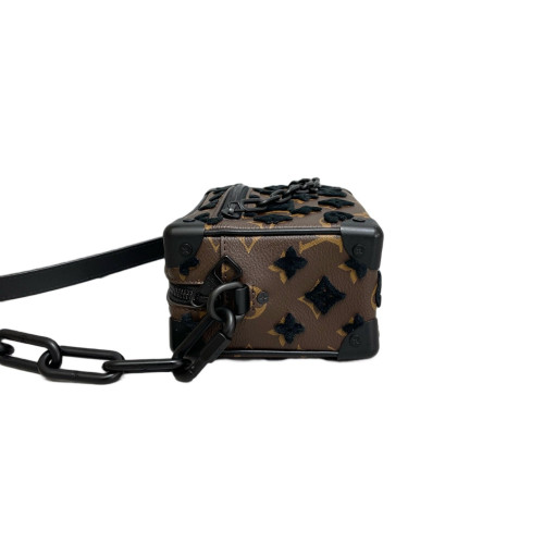 Louis Vuitton Mini Soft Trunk Monogram Brown Black