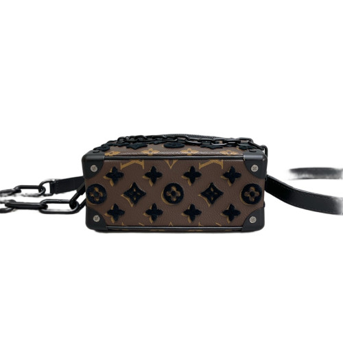 Louis Vuitton Mini Soft Trunk Monogram Brown Black