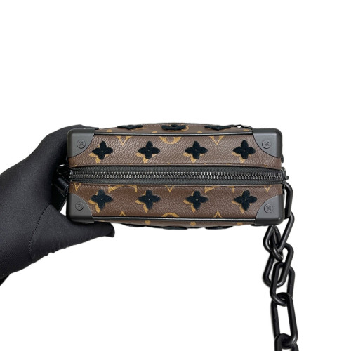 Louis Vuitton Mini Soft Trunk Monogram Brown Black
