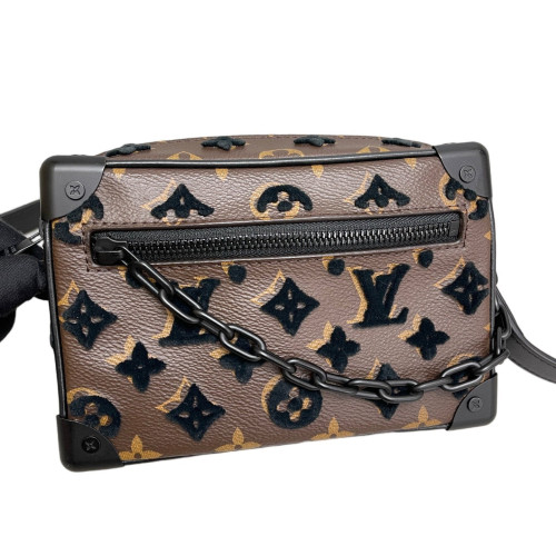 Louis Vuitton Mini Soft Trunk Monogram Brown Black