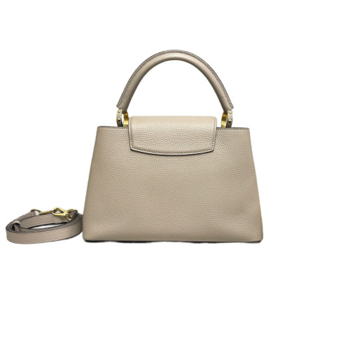 Louis Vuitton Capucines PM Calfskin Grey