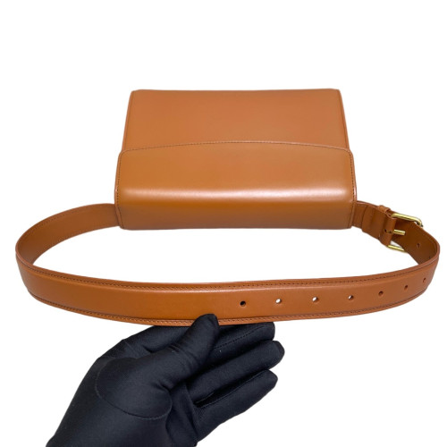 Balenciaga Crossbody Bag Smooth Calfskin Tan