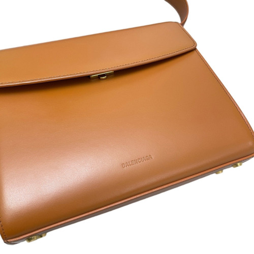 Balenciaga Crossbody Bag Smooth Calfskin Tan