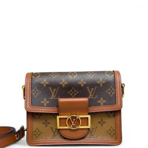 Louis Vuitton Dauphine Mini Reverse Monogram Brown