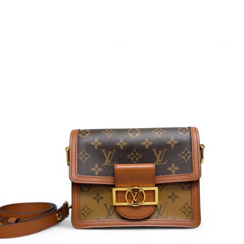 Louis Vuitton Dauphine Mini Reverse Monogram Brown