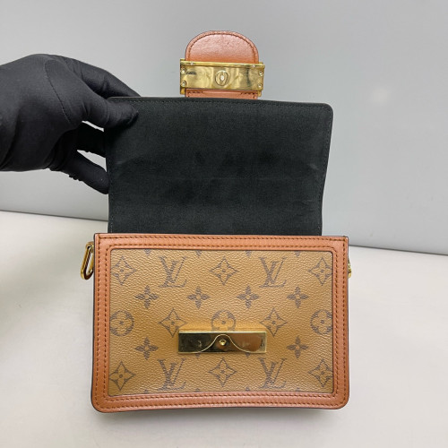 Louis Vuitton Dauphine Mini Reverse Monogram Brown