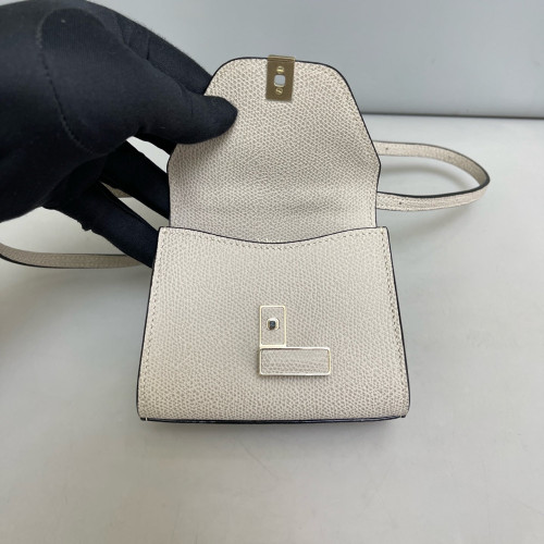 Valextra Two-Way Bag Calfskin Grey Valextra Two-Way Bag Calfskin Grey
