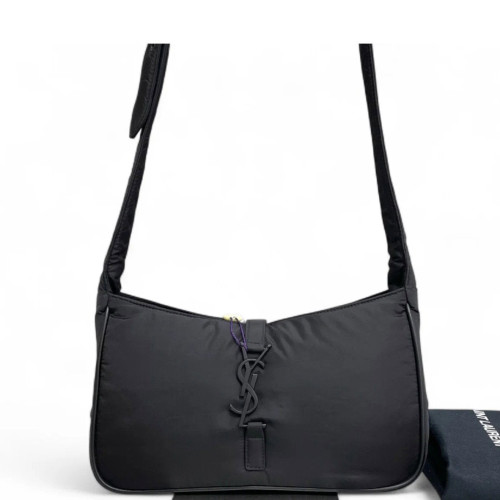 Yves Saint Laurent LE 5 A 7 Hobo Nylon Black