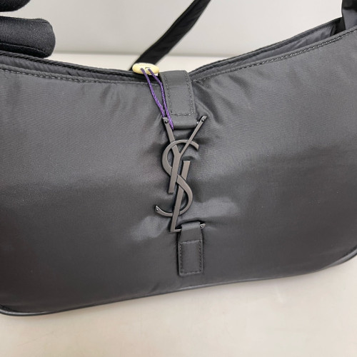 Yves Saint Laurent LE 5 A 7 Hobo Nylon Black