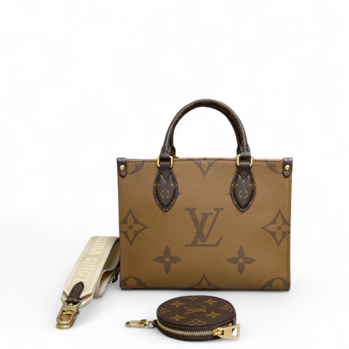 Louis Vuitton Onthego PM Reverse Monogram Giant Brown