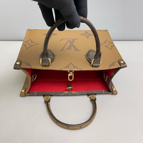 Louis Vuitton Onthego PM Reverse Monogram Giant Brown