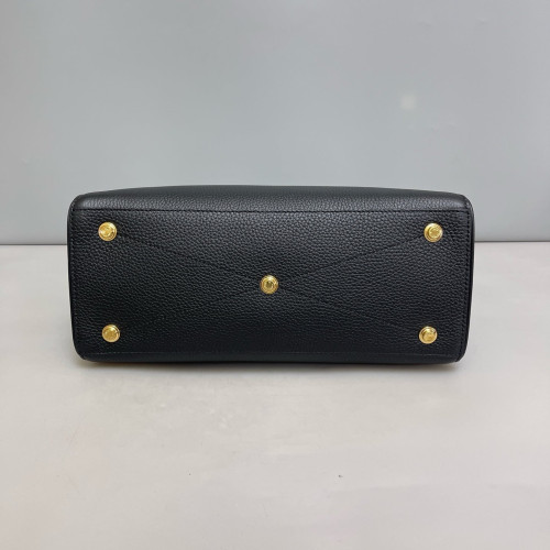 Louis Vuitton Handbag Calfskin Black