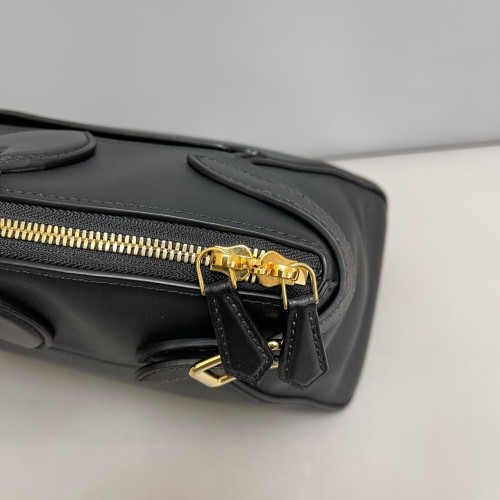 Louis Vuitton Handbag Calfskin Black