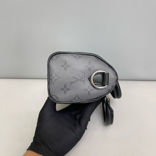 Louis Vuitton Keepall 25 Monogram Eclipse Black