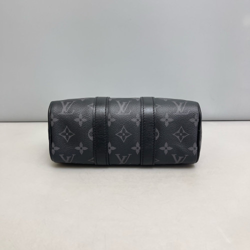 Louis Vuitton Keepall 25 Monogram Eclipse Black