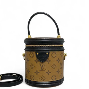 Louis Vuitton Cannes Reverse Monogram Brown Black