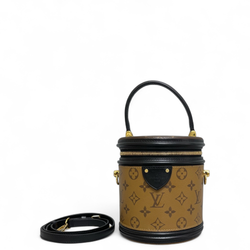 Louis Vuitton Cannes Reverse Monogram Brown Black