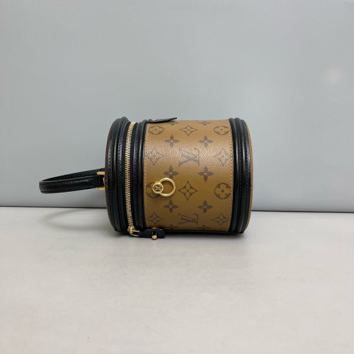 Louis Vuitton Cannes Reverse Monogram Brown Black