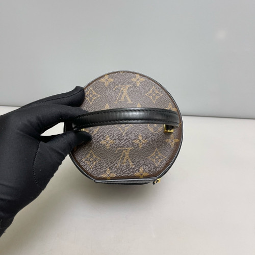 Louis Vuitton Cannes Reverse Monogram Brown Black