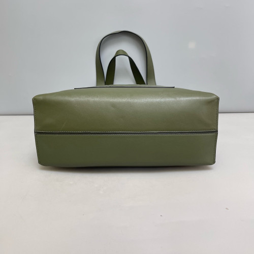 Loewe Shopping Tote Calfskin Green Loewe Shopping Tote Calfskin Green