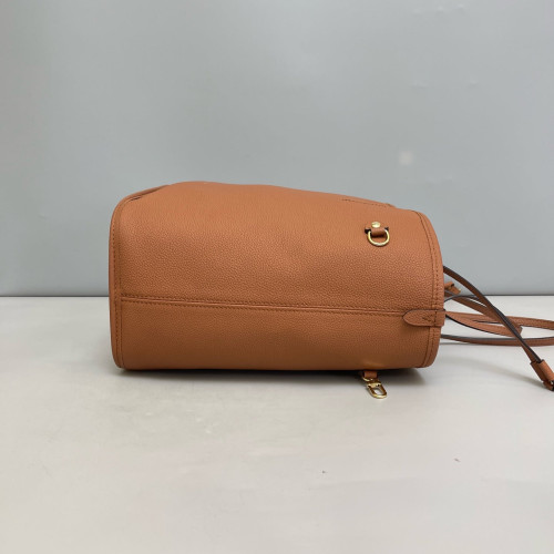 Louis Vuitton Neverfull MM Calfskin Monogram Tan