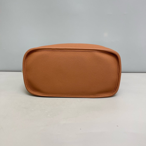 Louis Vuitton Neverfull MM Calfskin Monogram Tan