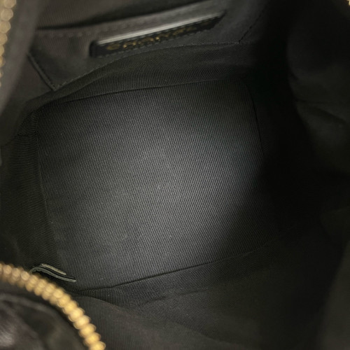 Chanel Quilted Small Perfect Meeting Hobo Lambskin Black Chanel Quilted Small Perfect Meeting Hobo Lambskin Black