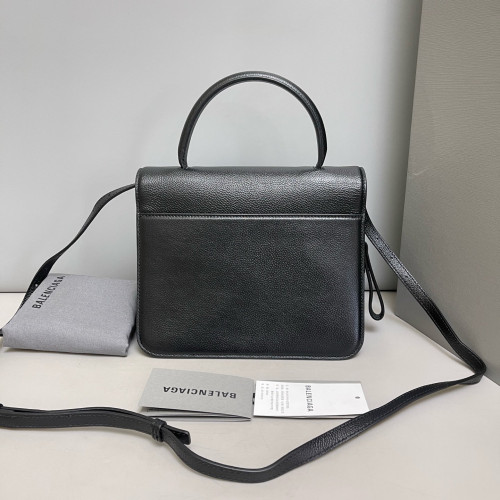 Balenciaga Two-Way Bag Calfskin Black