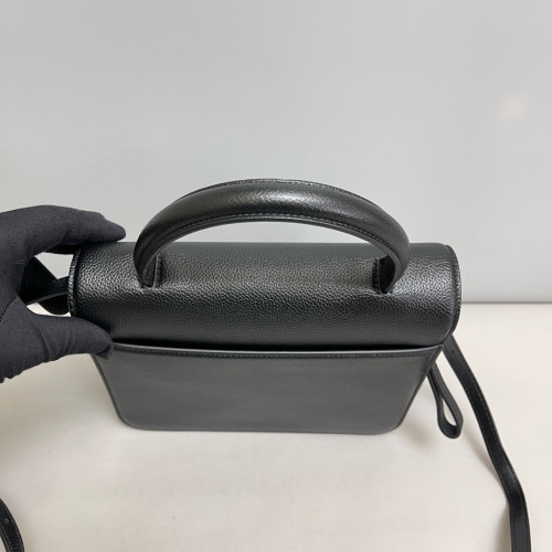 Balenciaga Two-Way Bag Calfskin Black