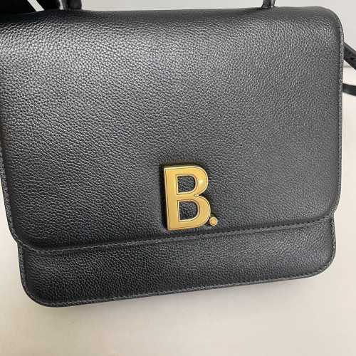 Balenciaga Two-Way Bag Calfskin Black
