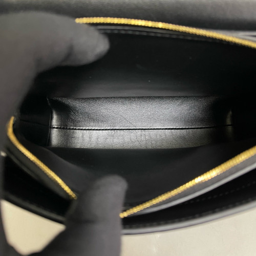 Balenciaga Two-Way Bag Calfskin Black