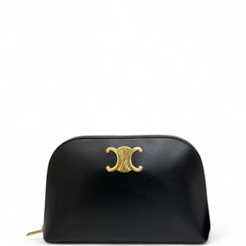 Celine Clutch Smooth Calfskin Black Celine Clutch Smooth Calfskin Black