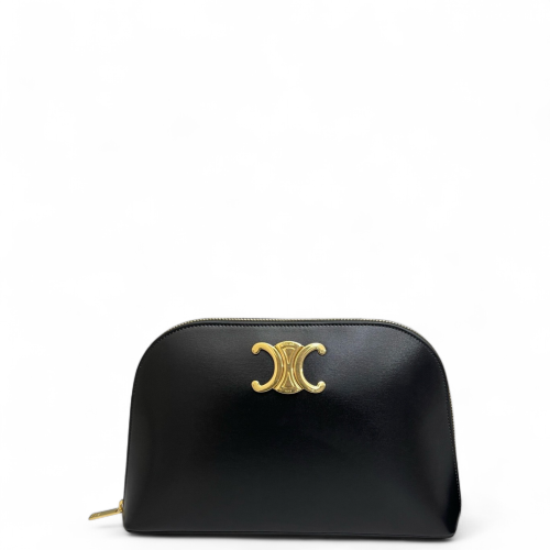 Celine Clutch Smooth Calfskin Black Celine Clutch Smooth Calfskin Black
