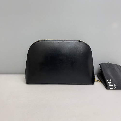 Celine Clutch Smooth Calfskin Black Celine Clutch Smooth Calfskin Black