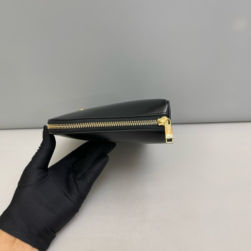Celine Clutch Smooth Calfskin Black Celine Clutch Smooth Calfskin Black