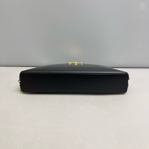 Celine Clutch Smooth Calfskin Black Celine Clutch Smooth Calfskin Black