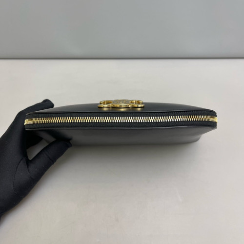 Celine Clutch Smooth Calfskin Black Celine Clutch Smooth Calfskin Black