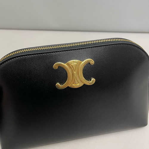 Celine Clutch Smooth Calfskin Black Celine Clutch Smooth Calfskin Black