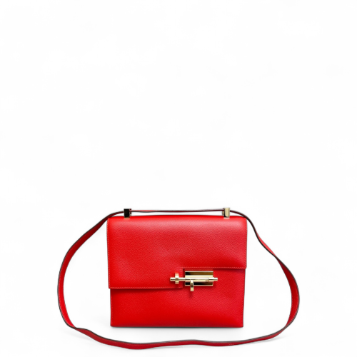 Hermes Verrou 23 Epsom 53 Rouge Vif Hermes Verrou 23 Epsom 53 Rouge Vif