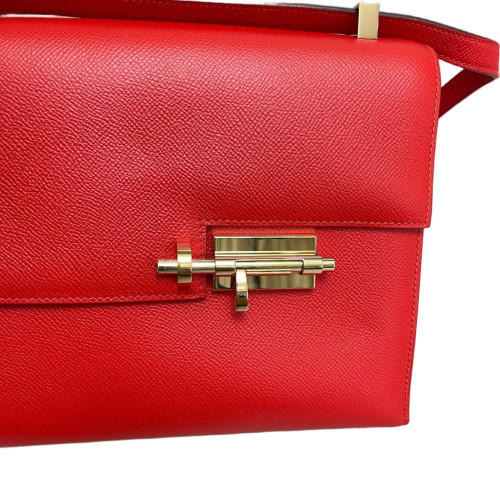 Hermes Verrou 23 Epsom 53 Rouge Vif Hermes Verrou 23 Epsom 53 Rouge Vif