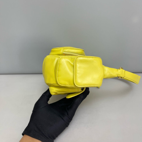 Miu Miu Pocket Bag Lambskin Yellow