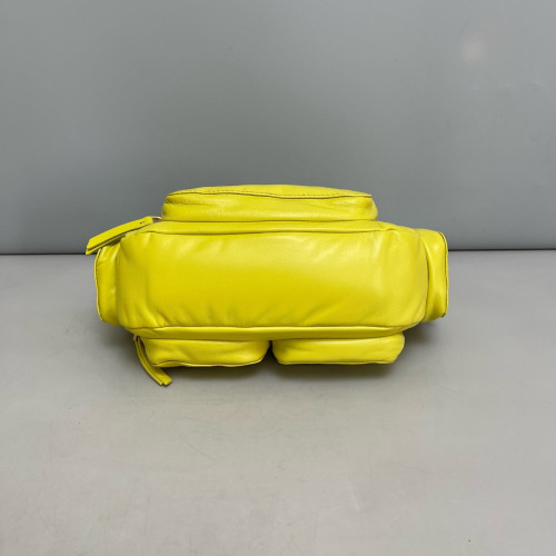 Miu Miu Pocket Bag Lambskin Yellow