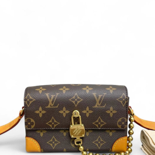 Louis Vuitton Steamer Wearable Wallet Monogram Brown