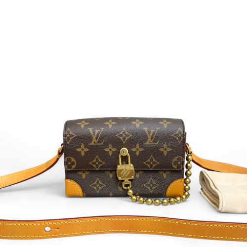 Louis Vuitton Steamer Wearable Wallet Monogram Brown