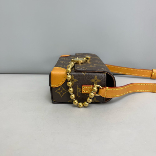 Louis Vuitton Steamer Wearable Wallet Monogram Brown